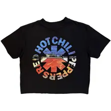 Ladies Crop Top: Californication Asterisk (Black) thumbnail