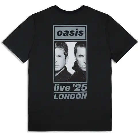 Unisex T-Shirt: London 25 July Event (Black) (Back Print & Ex-Tour)