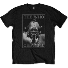 The Who, Tričko Quadrophenia Classic, Unisex, Čierna