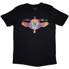 Journey, Tričko Deco, Unisex, Čierna