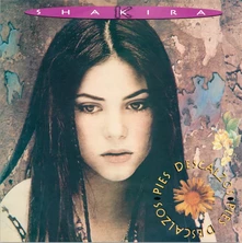 Shakira, Vinyl Pies Descalzos (30th Anniversary Edition) (Yellow Red Swirl Vinyl)