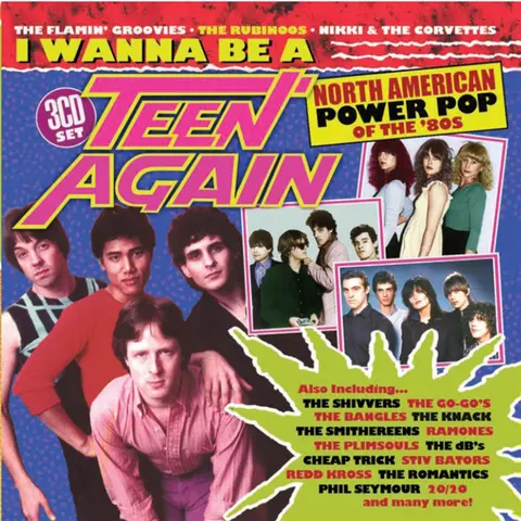 I WANNA BE A TEEN AGAIN AMERICAN POWER POP 1980-1989