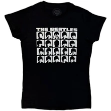 Tričko Hard Days Night Faces Mono