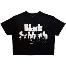Croptop Ladies Crop Top: California Audience (Black)