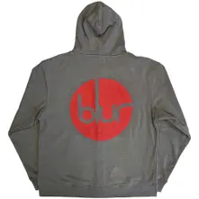 Blur – Circle Logo (Šedá) (Mikina na zips)