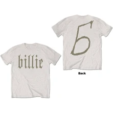 Billie Eilish, Tričko Billie 5, Unisex, Natural