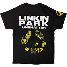 Unisex T-Shirt: Unshatter Pocket (Black) (Back Print) thumbnail