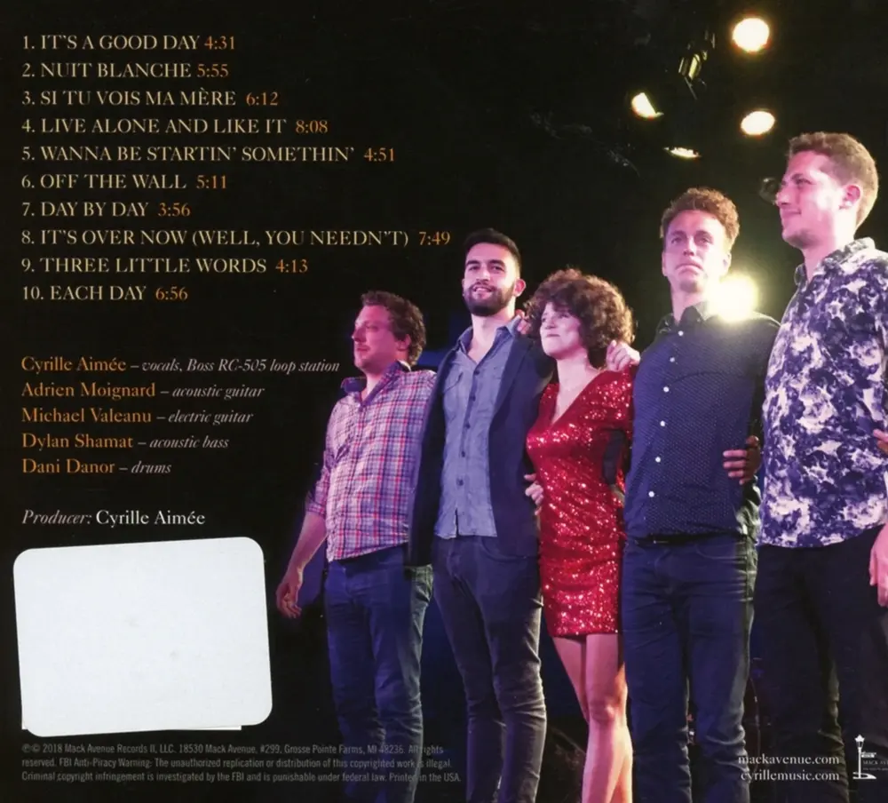 Cyrille Aimée – CYRILLE AIMEE LIVE (CD)