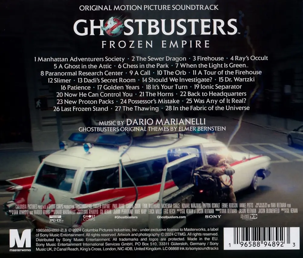 Ghostbusters: Frozen Empire (Original Motion Picture Soundtrack)