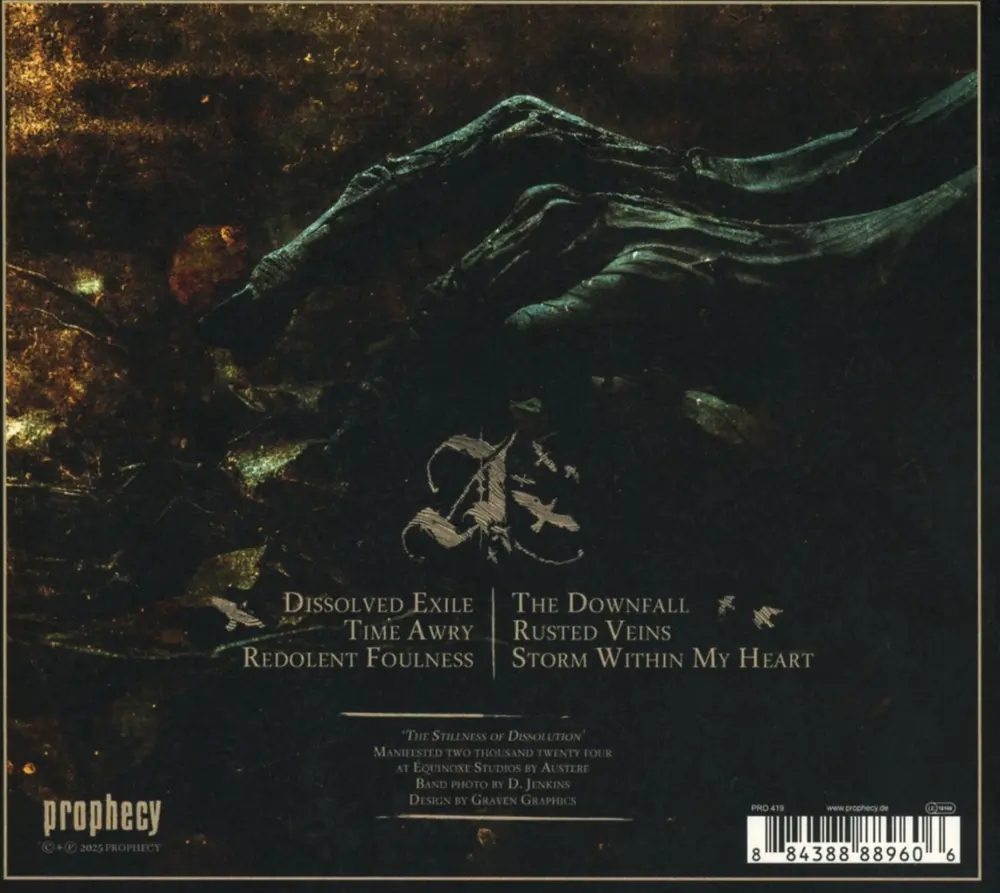 Austere – THE STILLNESS OF DISSOLUTION (CD)