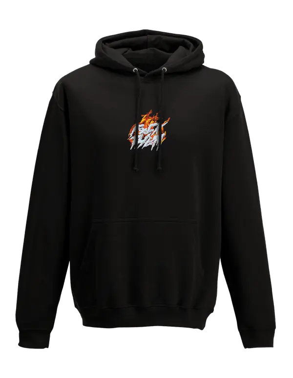 Hoodies – Hoodie Flame, Unisex, Black