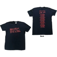 Primal Scream, Tričko Maximum RnR, Unisex, Čierna