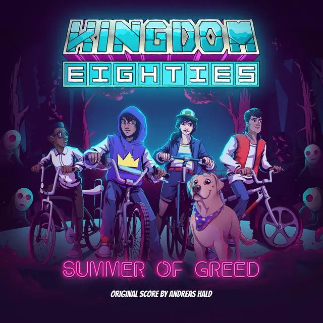 Kingdom Eighties: Summer Of Greed (Original Score Soundtrack) (Pink Transparent Vinyl) (Vinyl)