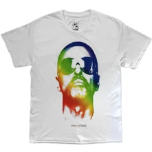 Tričko Unisex T-Shirt: Gradient Face (White)