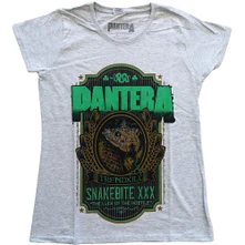 Pantera, Tričko Snakebite XXX Label, Žena, Šedá