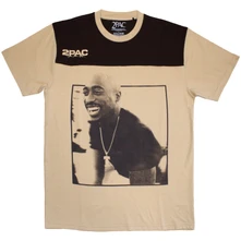 Tričko Unisex T-Shirt: Colour Block (Brown & Sand)