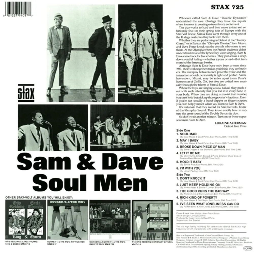 Sam & Dave – SOUL MEN (Vinyl)
