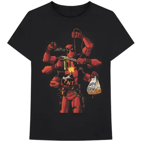 Deadpool Arms (Čierna)