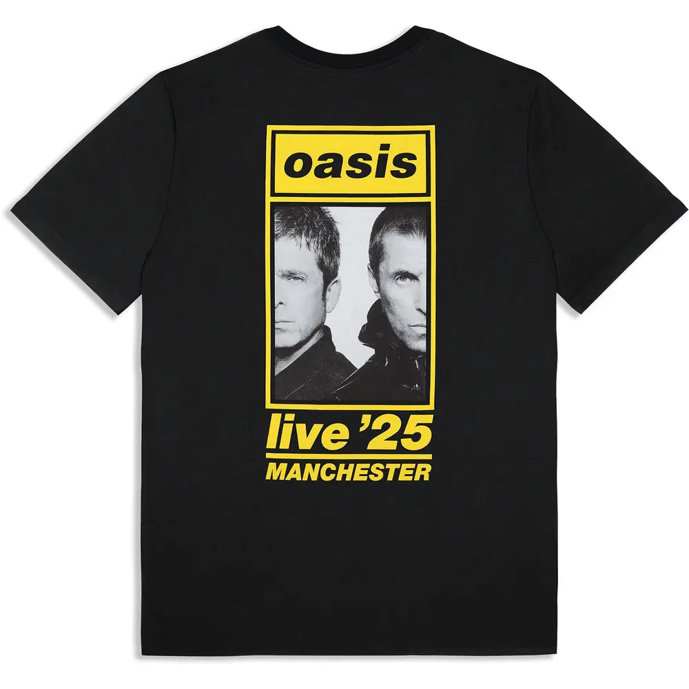 Unisex T-Shirt: Manchester 11 July Event (Black) (Back Print & Ex-Tour)