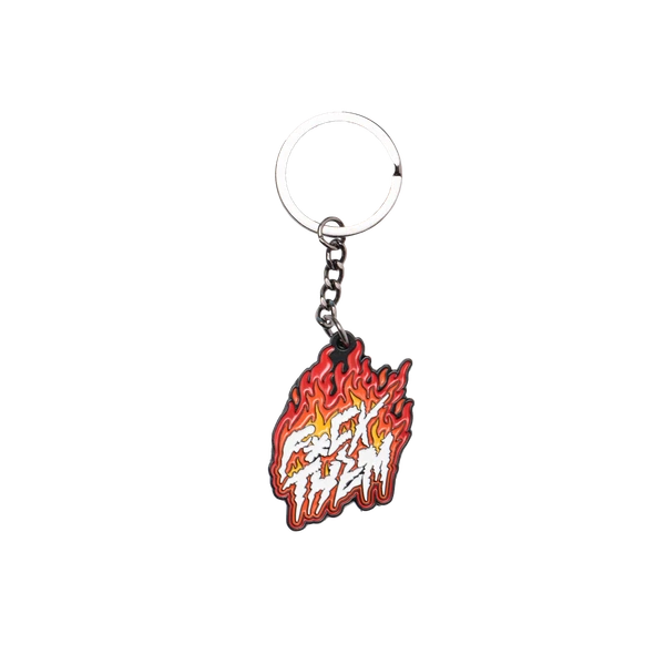 Flame Keychain