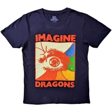 Imagine Dragons, Tričko Eye, Unisex, Modrá