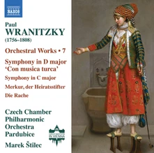 Czech Chamber Philharmonic Orchestra Pardubice, CD WRANITZKY: ORCHESTRAL WORKS, VOL. 7