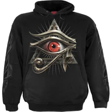Spiral Stairs, Mikina Evil Eye, Unisex, Čierna