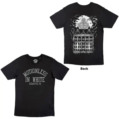 Unisex T-Shirt: Afraid Of The Dark (Black) (Back Print)