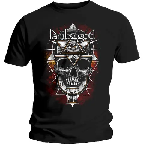 Lamb of God – Tričko All Seeing Red (Čierna), Unisex, Čierna