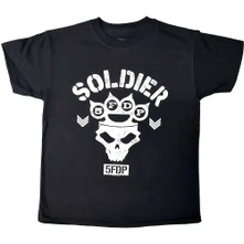 Five Finger Death Punch, Tričko Soldier, Dieťa, Čierna
