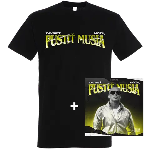 CD + Tričko Zavrieť môžu, pustiť musia