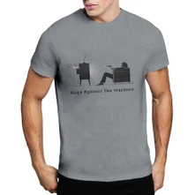 Rage Against the Machine, Tričko Won't Do, Unisex, Šedá