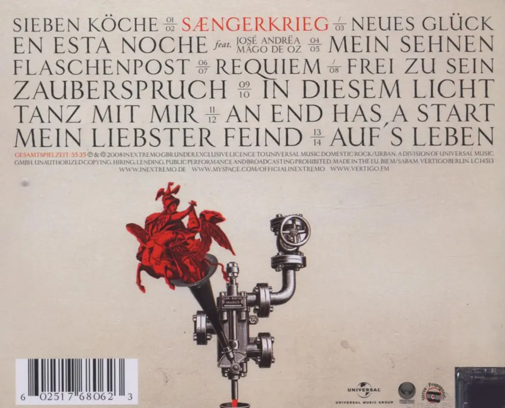 In Extremo – SANGERKRIEG (CD)