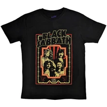 Black Sabbath, Tričko Est 1968, Unisex, Čierna