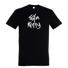 Tomy Kotty, Tričko Team Kotty - Edícia Rodina, Unisex, Čierna