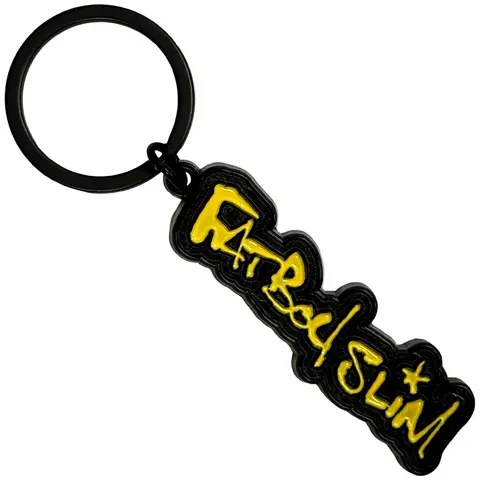 Fatboy Slim – Kľúčenka Logo