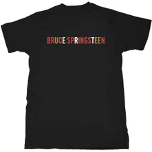 Bruce Springsteen, Tričko Logo, Unisex, Čierna