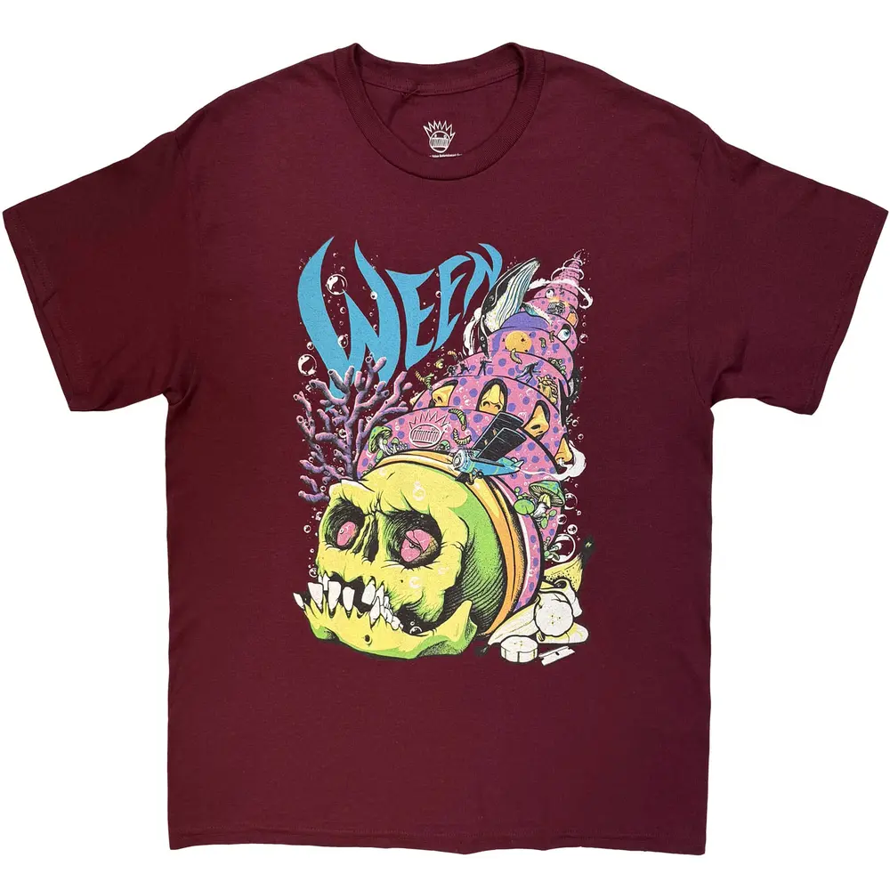 Ween – Skull Shell (Červená) (Tričko)