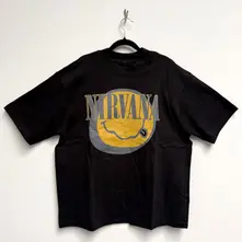 Unisex Oversized Boxy T-Shirt: Evergreen (Black) thumbnail