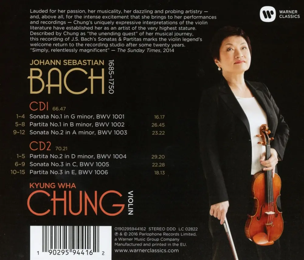 WHA, CHUNG - BACH: SONATAS & PARTITAS