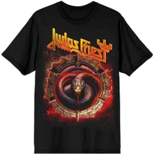 Judas Priest, Tričko The Serpent, Unisex, Čierna