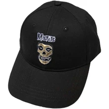 Misfits, Šiltovka Logo & Gold Fiend, Unisex, Čierna