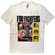 Unisex T-Shirt: Your Favourite Toy Tracklist (White) (Back Print) thumbnail