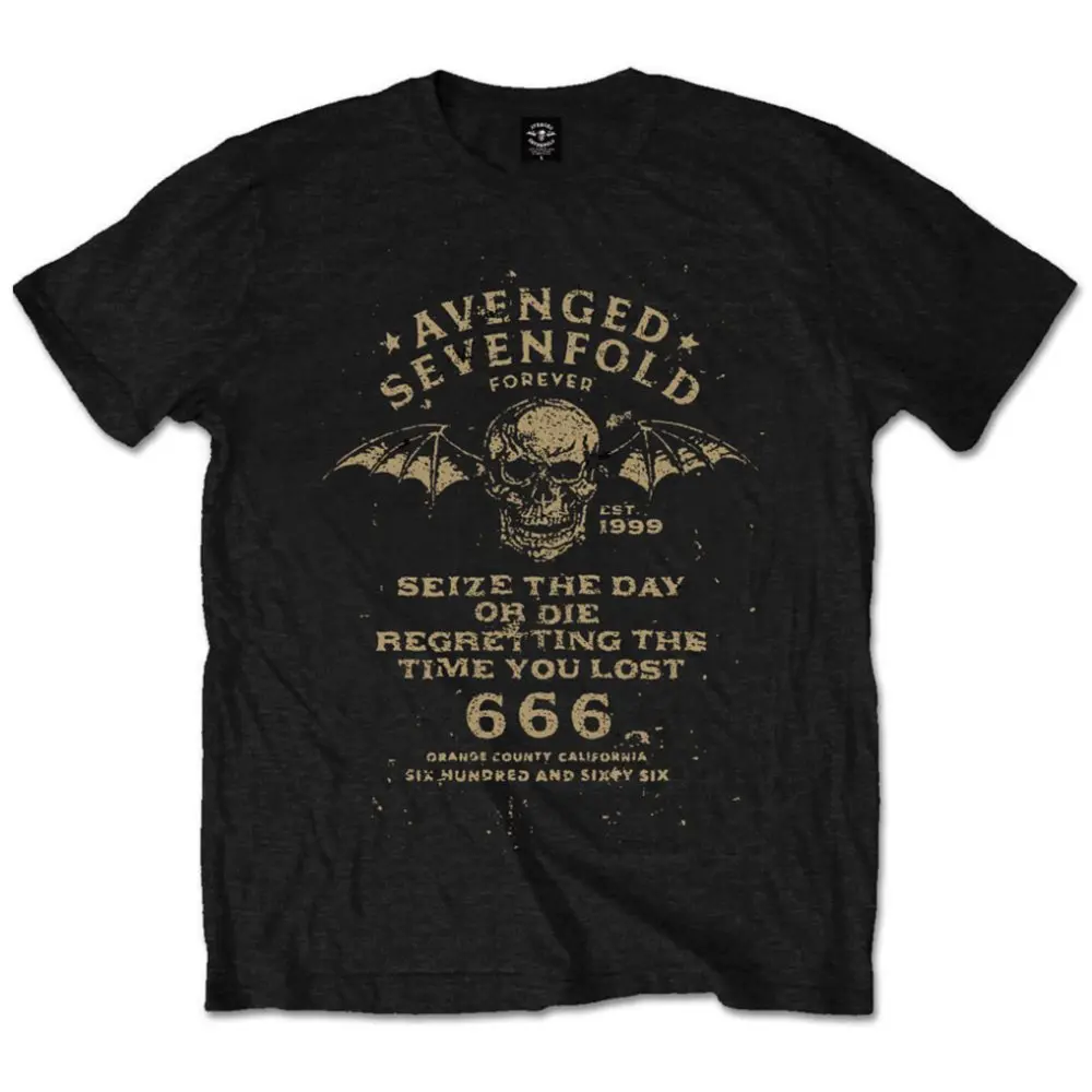 Avenged Sevenfold – Seize the Day (Čierna) (Tričko)
