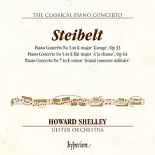 CD STEIBELT: PIANO CONCERTOS NOS. 3, 5 & 7 HYPERION C