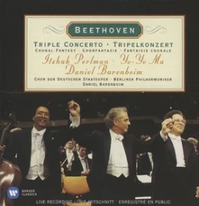 Itzhak Perlman, Yo-Yo Ma, Daniel Barenboim, Berliner Philharmoniker, CD BEETHOVEN: TRIPLE CONCERTO