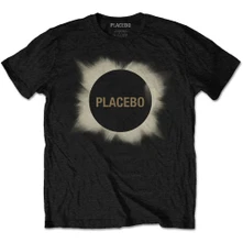 Placebo, Tričko Eclipse, Unisex, Čierna