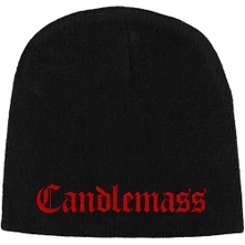 Candlemass, Čapica Logo, Unisex, Čierna