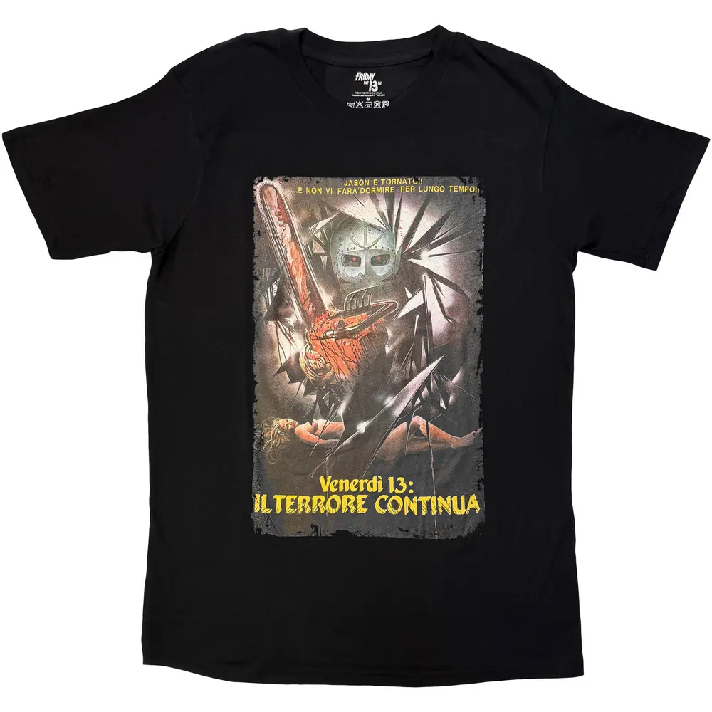 Unisex T-Shirt: Il Terrore Continua (Black)