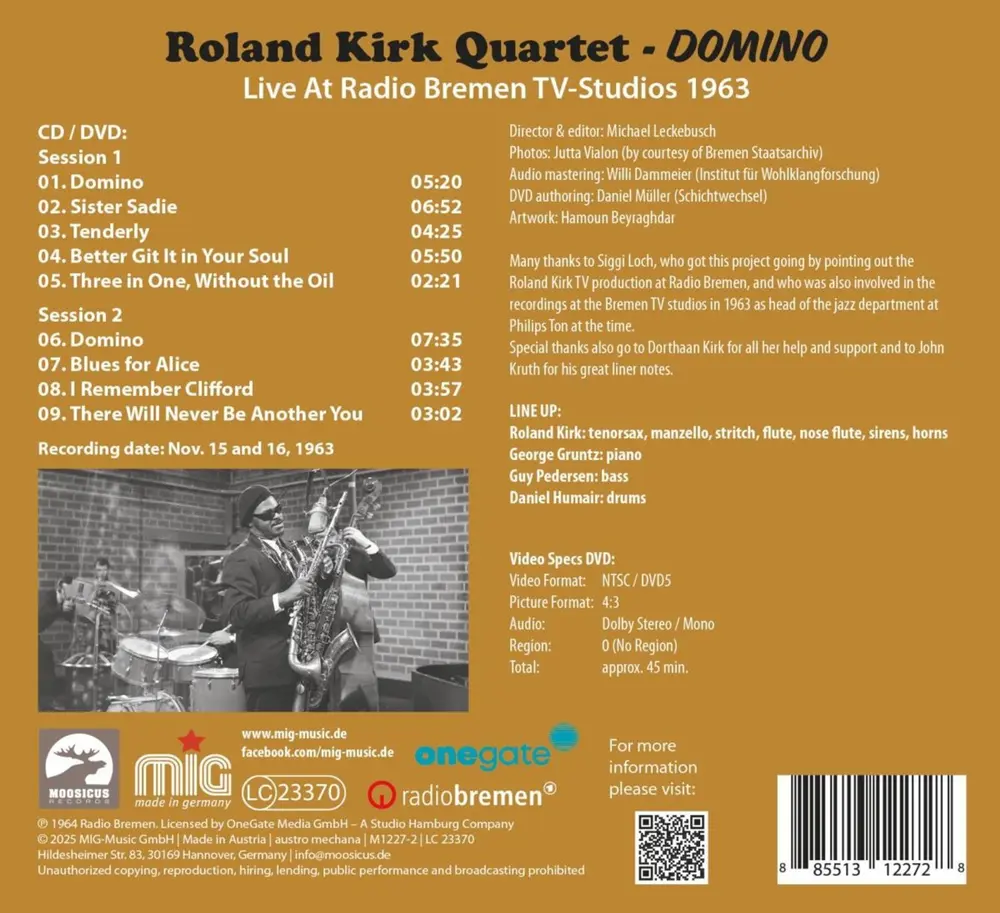 DOMINO (LIVE AT RADIO BREMEN TV-STUDIOS 1963)